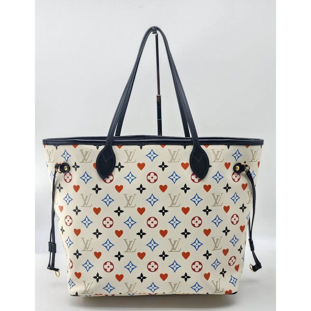 Louis Vuitton Multicolor Monogram Neverfull Tote W/Pochette | Like New Condition - Picture 6 of 9